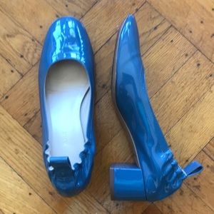 Everlane Day Heels, Size 6, Slate.  Barely worn.